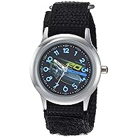 Disney Cars Kids' WDS000299 Cars 3 Analog Display Analog Quartz Black Watch