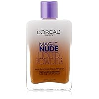 L'Oreal Paris Magic Nude Liquid Powder Bare Skin Perfecting Makeup SPF 18, Classic Tan, 0.91 Ounces