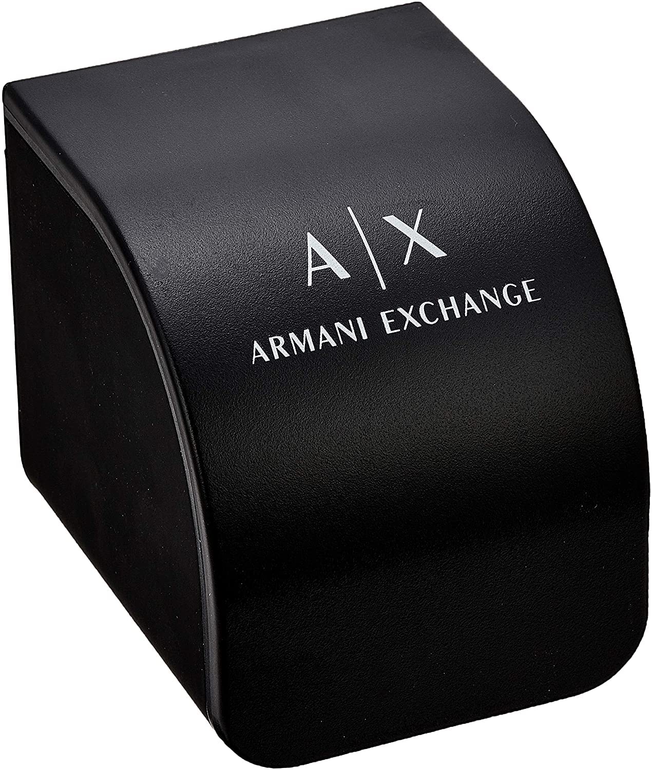 Armani Exchange Edelstahl-Damenuhr mit drei Zeigern, 36 mm Gehäusegröße, Edelstahl-Mesh-Armband