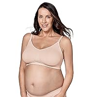 Medela Keep Cool Ultra Bra | Seamless Maternity & Nursing Bra with 6 Breathing Zones, Soft Touch Fabric and Extra Support