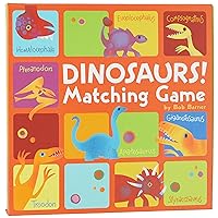 Dinosaurs! Matching Game (Memory Matching Games for Toddlers, Matching Games for Kids, Preschool Memory Games)