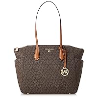 Michael Kors 30S2G6AT2B0005252 Women's Tote Bag, BRN/ACORN