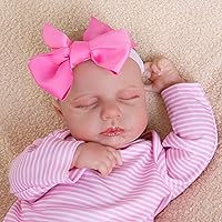 Lifelike Reborn Baby Dolls Girl - 20-Inch Soft Body Baby Dolls Realistic Cloth Body Baby Dolls with Hand-Painted Details Baby Dolls That Look Real Realistic Baby Dolls for Kids Age 3+