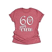 60 and Fabulous Birthday T-Shirt, 60 and Fabulous Shirt, 60th Birthday Gift for Women and Men, 60th Birthday Shirt