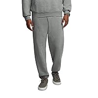 Fruit of the Loom Eversoft Fleece Elastic Bottom Sweatpants with Pockets, Relaxed Fit, Moisture Wicking, Breathable