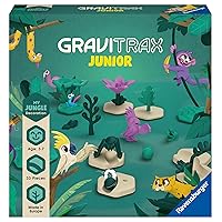 Ravensburger GraviTrax Junior Extension Jungle - Marble Run, STEM and Construction Toys for Kids Age 3 Years Up - Kids Gifts