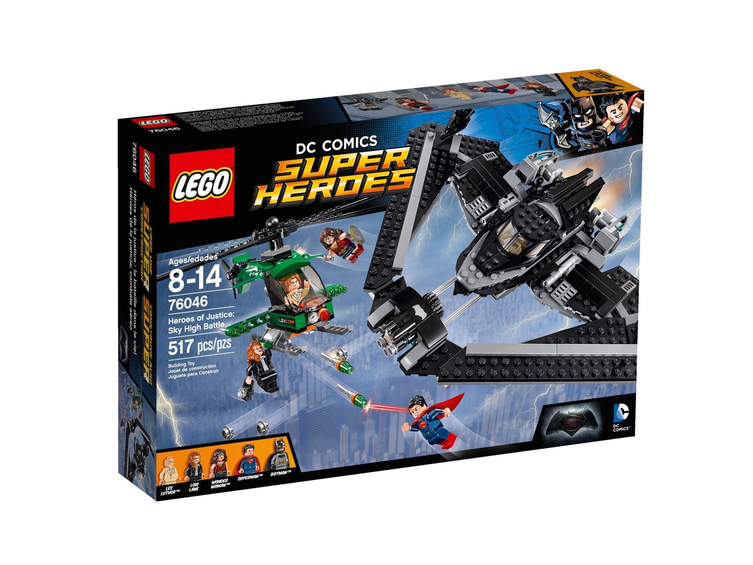 Mua Lego 76046 Super Heroes Batman v Superman Heroes of Justice, Sky High  Battle trên Amazon Mỹ chính hãng 2023 | Fado