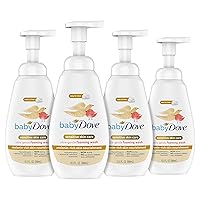 Baby Dove Baby Foaming Wash Melanin-Rich Skin Nourishment 4 Count Moisturizes Skin Ultra Gentle 13.5 fl. oz.
