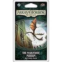 Fantasy Flight Games Arkham Horror The Card Game The Miskatonic Museum MYTHOS PACK - Unearth Forbidden Secrets! Cooperative Living Card Game, Ages 14+, 1-4 Players, 1-2 Hour Playtime