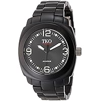 ORLOGI Women's TK620BK Black Aluminum Bracelet Watch