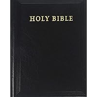 KJV Lectern Bible with Apocrypha, Black Goatskin Leather over Boards, KJ986:XAB KJV Lectern Bible with Apocrypha, Black Goatskin Leather over Boards, KJ986:XAB Leather Bound