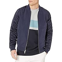 John Varvatos Men's Sev Satin Souvenir Jacket