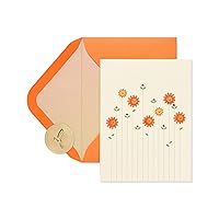 Papyrus Blank Card (Flowers)