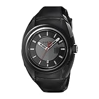 Gucci Quartz Stainless Steel and Rubber Casual Black Men's Watch(Model: YA137111)