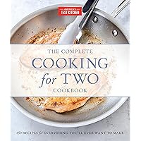 The Complete Cooking for Two Cookbook, Gift Edition: 650 Recipes for Everything You'll Ever Want to Make (The Complete ATK Cookbook Series) The Complete Cooking for Two Cookbook, Gift Edition: 650 Recipes for Everything You'll Ever Want to Make (The Complete ATK Cookbook Series) Hardcover Kindle Paperback Spiral-bound