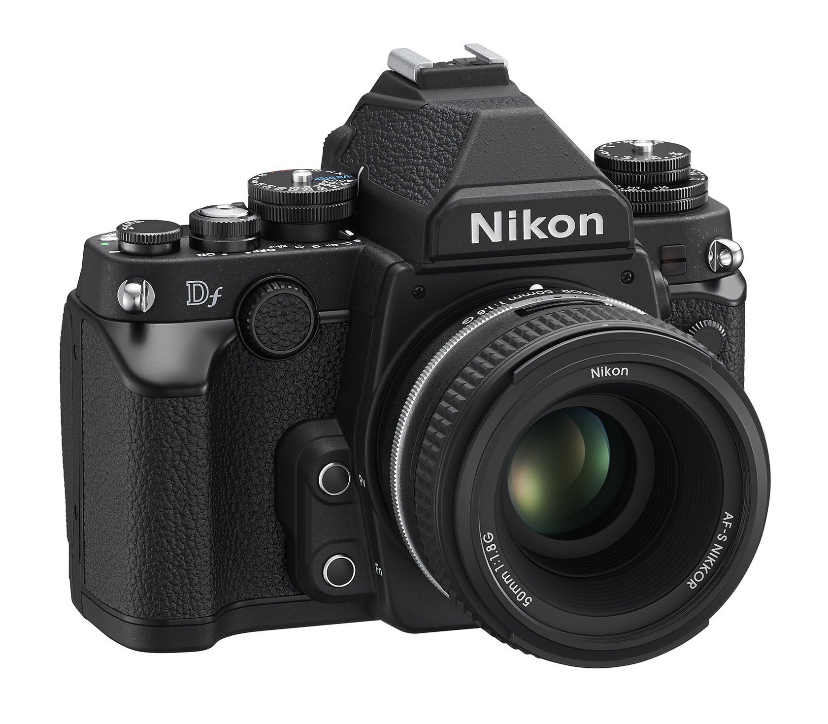 Nikon Df 16.2 MP CMOS FX-Format Digital SLR Camera with Auto Focus-S NIKKOR 50mm f/1.8G Fixed Special Edition Lens (Black)