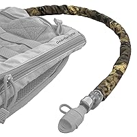 Prym1 Non-Insulated Drink Tube Sleeve. Camo Your Tactical Hydration Backpack Bare or Insulated Water Bladder Drink Tube Hose Covers.