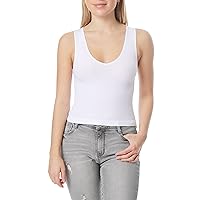 WallFlower Women's Insta Smooth Seamless Tank Top 2-Pack (Standard and Plus)