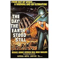 The Day The Earth Stood Still Vintage Movie Poster - 11x17