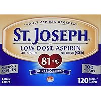 Low Dose Aspirin - 81 mg - 120 Tablets