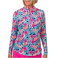 Jofit Apparel Women’s Athletic Clothing UV Mock for Golf & Tennis