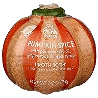 PACHA SOAP Pumpkin Spice Froth Bomb, 7 OZ