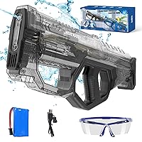 Electric Water Guns for Adults Kids, Automatic Water Gun up to 33Ft Range & Battery Powered, Waterproof Water Pistol, Summer Pool Outdoor Toys for Kids Ages 8-12