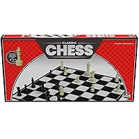 Chess with Folding Board and Full Size Chess Pieces (Amazon Exclusive) by Goliath