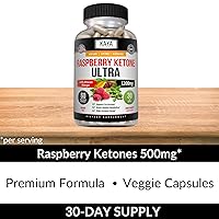Kaya Naturals Keto Diet Raspberry Ketone - Weight Loss Supplement, Appetite Control, Boost Metabolism - 60 Count