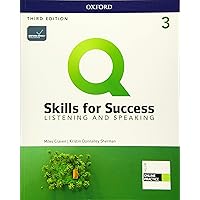 Q Skills for Success Listening & Speaking, 3rd Level 3rd Edition Student book and IQ Online Access