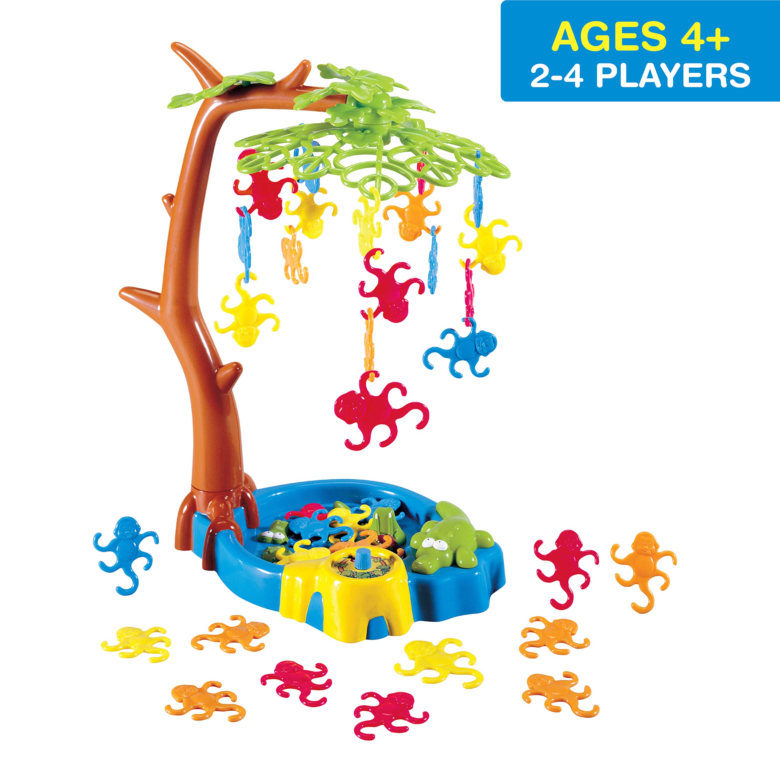 Game Zone Monkeying Around - Multiplayer Tabletop Balancing Game for Ages 4+ - Helps Develop Hand-Eye Coordination and Problem-Solving Skills!