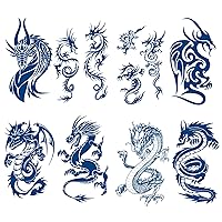 Amazon.com : Small dragons Temporary Tattoos Stickers for kids Women Men  Girls 6 Sheets, Fake dragon lovely Tattoos Paper Body Sticker Set Party  Favors,waterproof and Long Lasting body tattoos by Yesallwas (Set