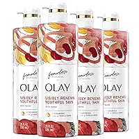 Olay Fearless Cleansing and Moisturizing Women's Body Wash with Ceramides Artist Series 20 fl oz (Pack of 4)