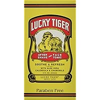 Lucky Tiger After Shave and Face Tonic, 8 Ounce Lucky Tiger After Shave and Face Tonic, 8 Ounce