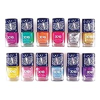 3C4G Three Cheers for Girls - Celestial 12-Pack Nail Polish Tower - Nail Polish Set for Girls and Teens - Includes 12 Vibrant Colors - Non-Toxic Nail Polish for Kids - Ages 8+