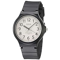 Casio Herren analog Quarz Uhr mit Plastik Armband MW240-7BV