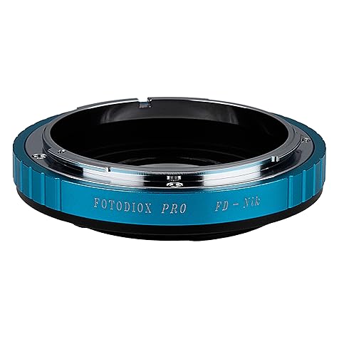 Fotodiox Lens Mount Adapter - Compatible with Canon FD & FL 35mm SLR Lenses to Nikon F Mount D/SLR Cameras