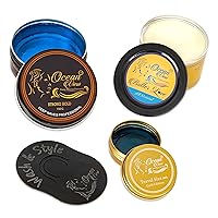 OCEAN VIEW DEEP WAVES POMADE- 360 Waves Grease for Men-Easy Wash 360 Wave Training Pomade Promotes Layered Waves, Moisture, Control and Silky Shine