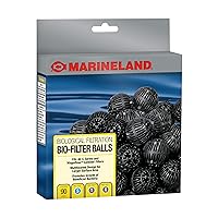 Marineland Bio-Filter Balls, Supports Biological aquarium Filtration, Fits All C-Series Canister Filters 90 Count (Pack of 1)