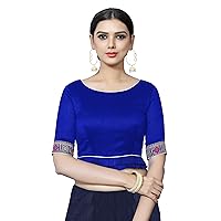 Women's Blouse for Saree Readymade Bollywood Designer New Indian Party Wear Padded Crop Top Choli