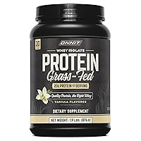 ONNIT Grass Fed Whey Isolate Protein - Vanilla (30 Servings)