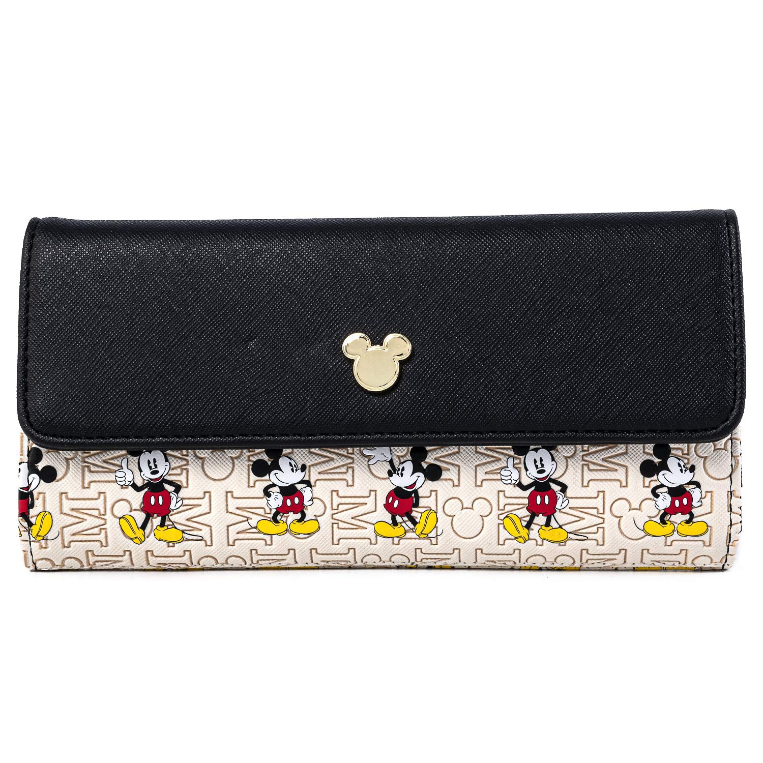 Loungefly Disney Mickey Mouse Hardware Faux Leather Wallet