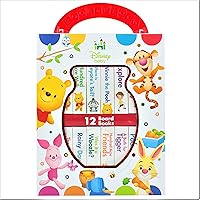 Disney Baby: Winnie the Pooh - My First Library - 12 Board Book Set - First Words, Counting, and More! - PI Kids Disney Baby: Winnie the Pooh - My First Library - 12 Board Book Set - First Words, Counting, and More! - PI Kids Board book