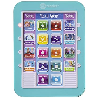 Disney Frozen Elsa, Anna, Olaf, and More! - Me Reader Electronic Reader and 8-Sound Book Library - PI Kids