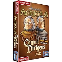 Agricola (Revised Edition) Consul Dirigens Deck Expansion | Farming Strategy Game | Advanced Board Game | Ages 12+ | 1-4 Players | Avg. Playtime 90 Mins | Made by Lookout Games, Multicolor (LK0142)