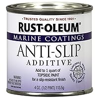 Rust-Oleum 207009 Marine Anti-Slip Additive 1/2-Pint, 4 Ounce (Pack of 1), Clear, 11 Fl Oz