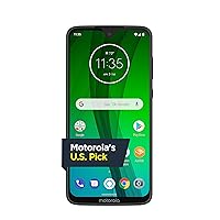 Moto G7 with Alexa Hands-Free – Unlocked – 64 GB – Ceramic Black (US Warranty) – Verizon, AT&T, T–Mobile, Sprint, Boost, Cricket, & Metro