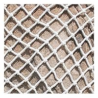 Bird Netting, White Reusable Anti Bird Garden Protection Mesh, Indoor White Decoration Protective Net Safety Stairs Net for Kids, Automotive Spider Cargo net Rope Netting (Size :