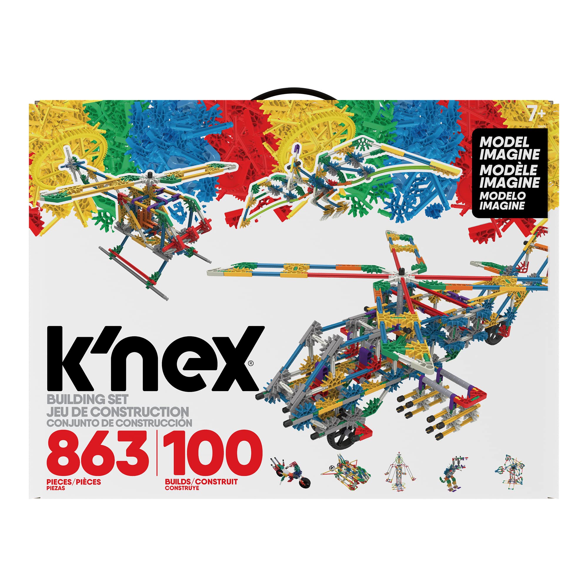 K'NEX 100 Model Imagine Building Set (Amazon Exclusive), for 7 - 10 years