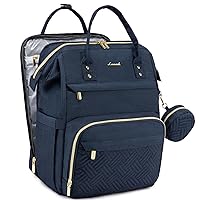 LOVEVOOK Diaper Bag Backpack, Multi functions Baby Bags with Diaper Compartments, Large Nappy Bag with Changing Pad & Pacifier Case, Unisex Travel Diaper Back Pack, Waterproof & Stylish, Blue